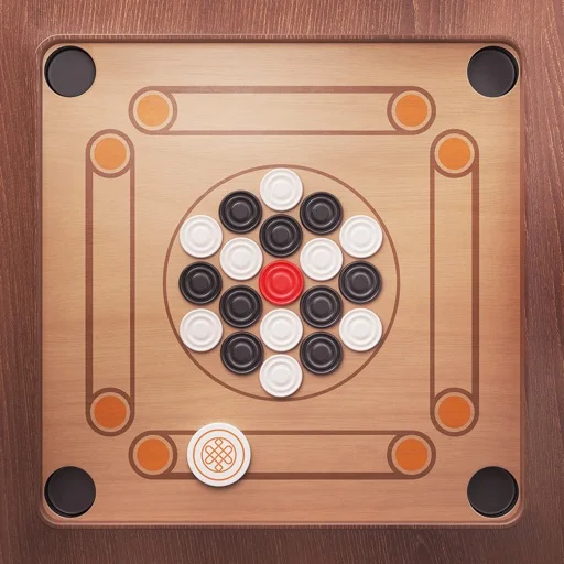 Aim Carrom MOD APK Aim Assistant & Extended Line [2026] icon