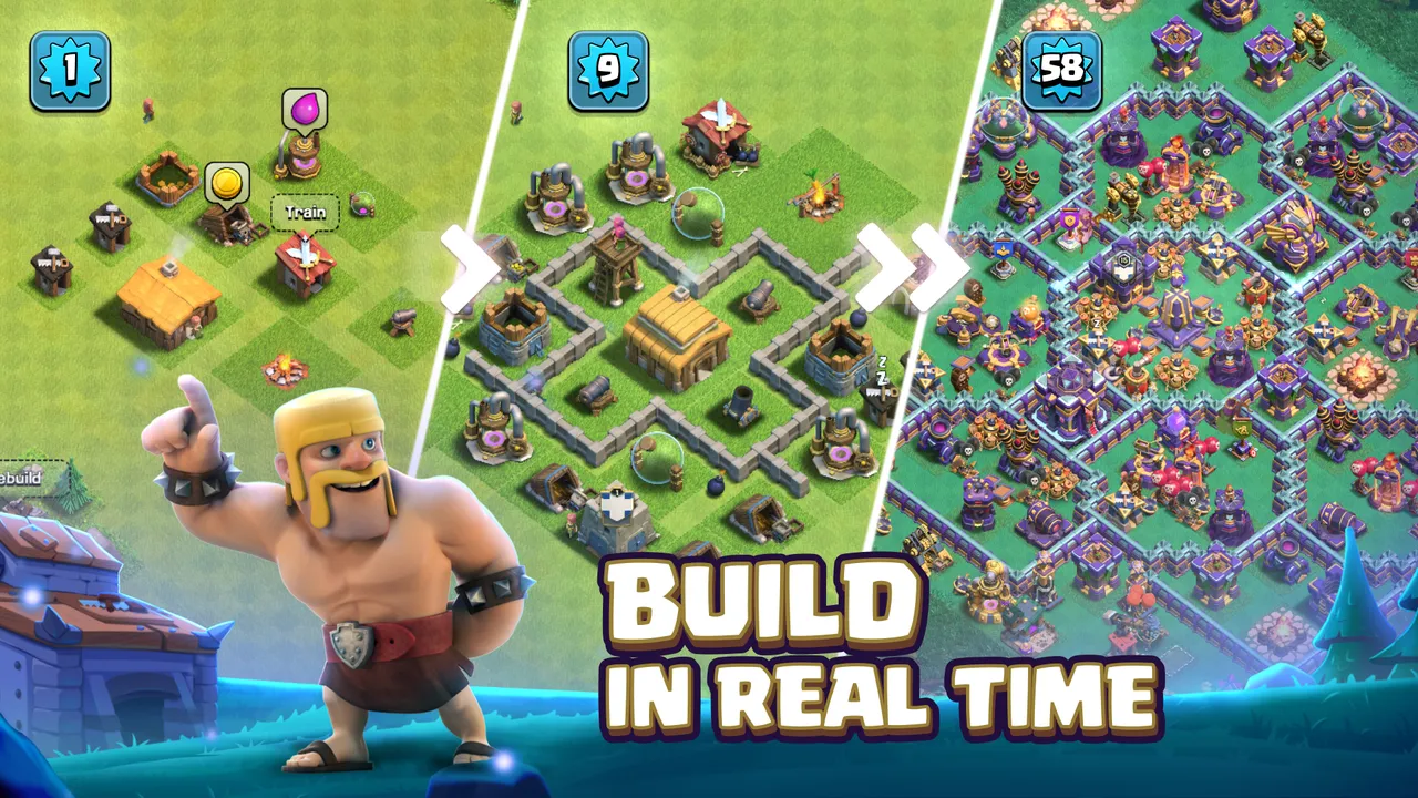 Clash of Clans MOD APK v16.800.2 (Unlimited Gems, Gold & Private Server) Screenshot 1