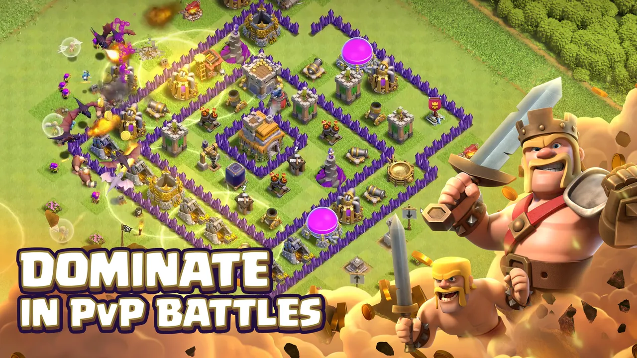 Clash of Clans MOD APK v16.800.2 (Unlimited Gems, Gold & Private Server) Screenshot 2