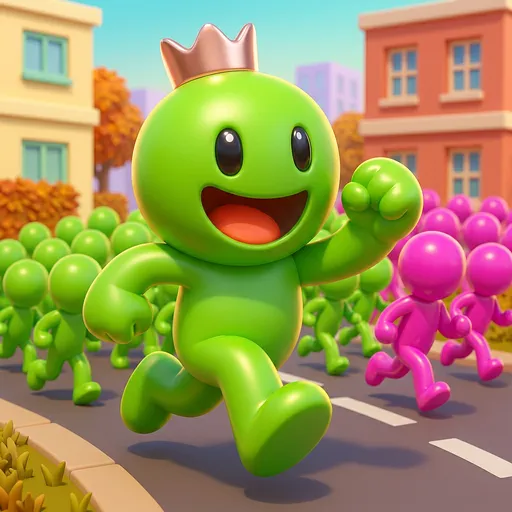 Crowd City VIP MOD APK 2026 (Giant Start & All Skins Unlocked) icon