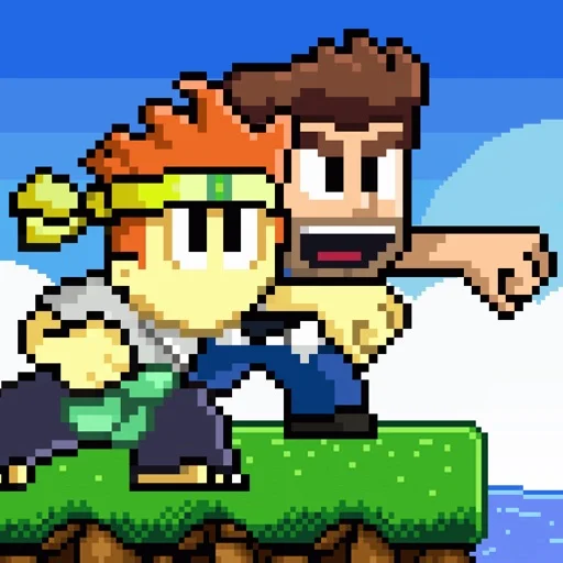 VIP Mode Dan the Man MOD APK Unlimited Money & Character Upgrades [2026] icon