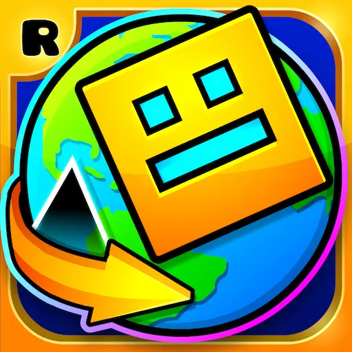Geometry Dash World MOD APK (All Icons)