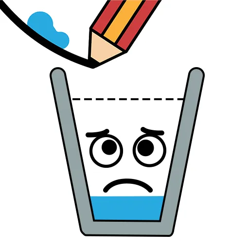 Happy Glass MOD APK (Unlimited Coins & Water Hints) icon