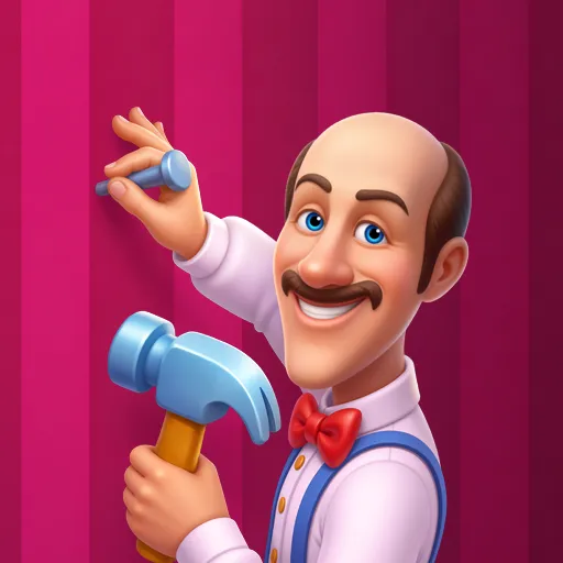 Homescapes MOD APK 2026 (Unlimited Stars, Coins & Lives) icon