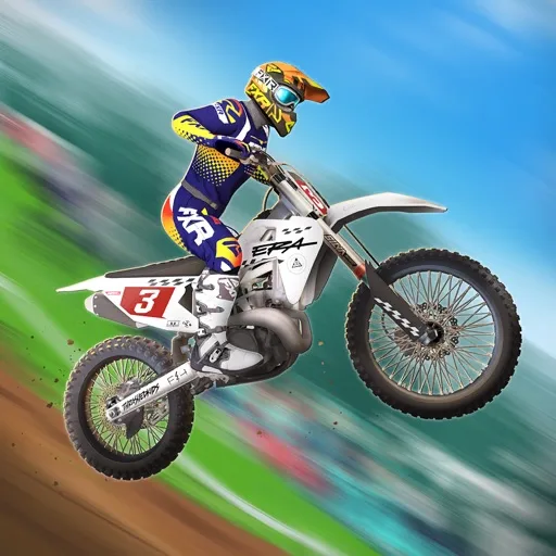 Mad Skills Motocross 3 MOD APK (Unlimited Money, All Bikes Unlocked) icon