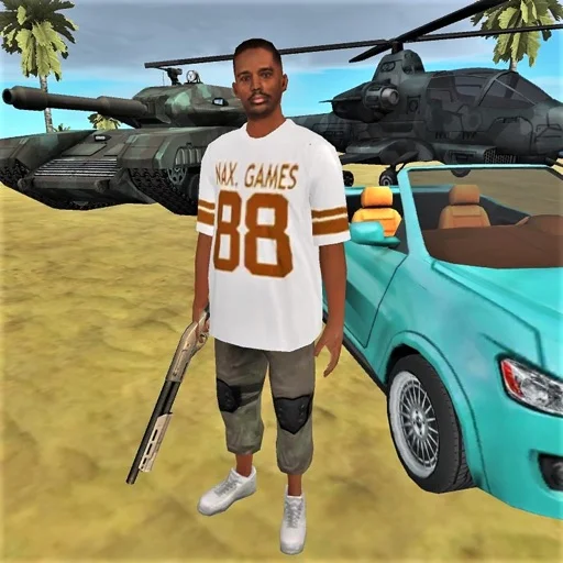 Real Gangster Crime MOD APK Unlimited Money & Gems [2026] icon