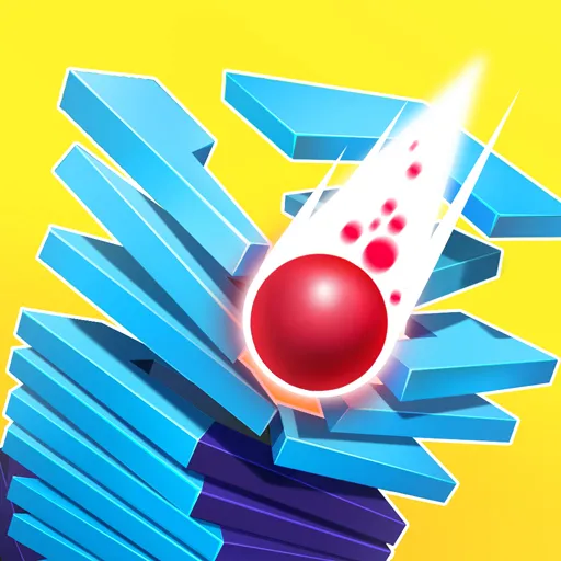 Stack Ball MOD APK 2026 (Invincible Fireball & All Balls) icon