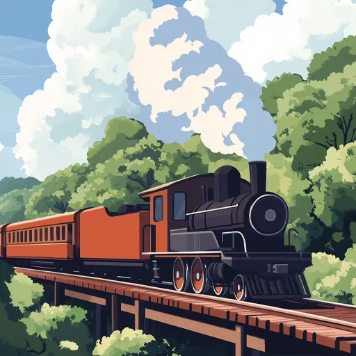 Tiny Rails MOD APK 2026 (Unlimited Money, Gems & Train Cars) icon