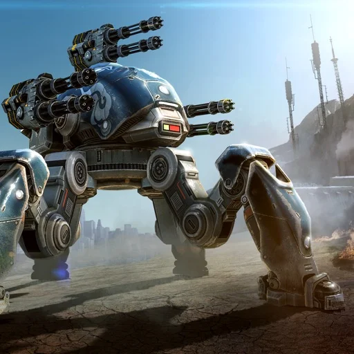Unlimited Gold War Robots MOD APK All Titans Unlocked [2026] icon