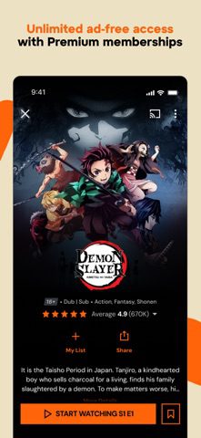 Crunchyroll Premium MOD APK v3.63.1 (Mega Fan Unlocked, Ad-Free Anime, 1080p Offline) 2026 Screenshot 3