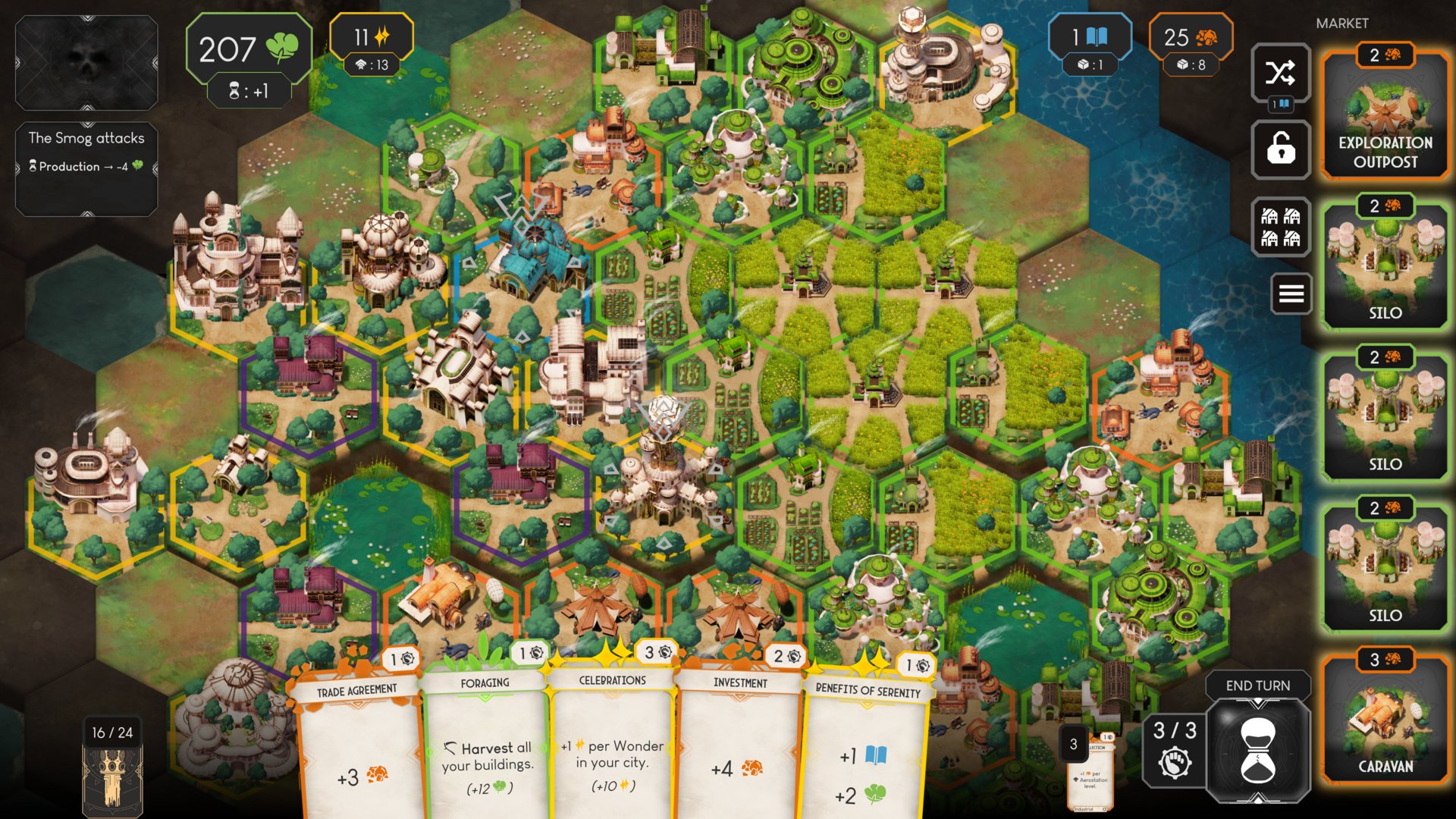 Dawnmaker Gameplay Screenshot 1