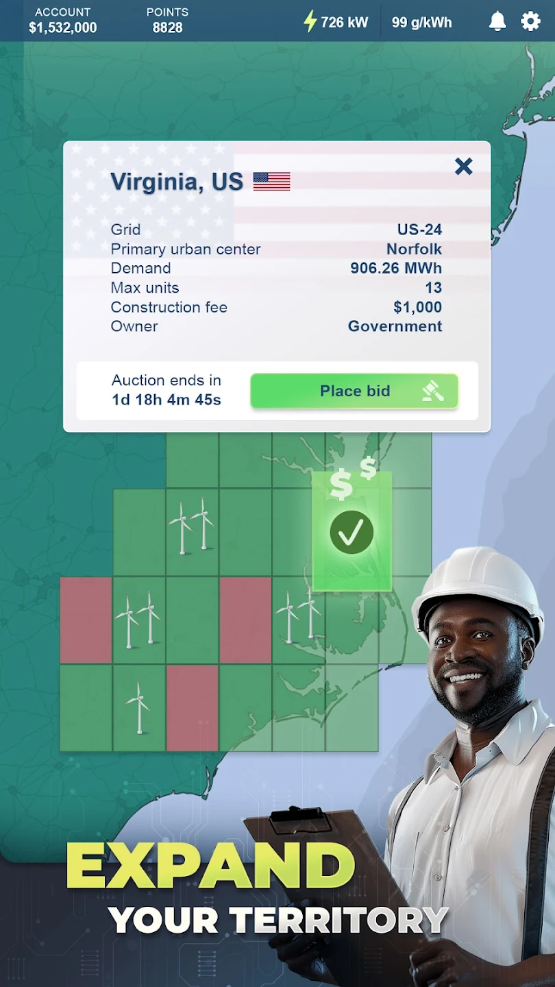 Energy Manager 2025 Gameplay Screenshot 2