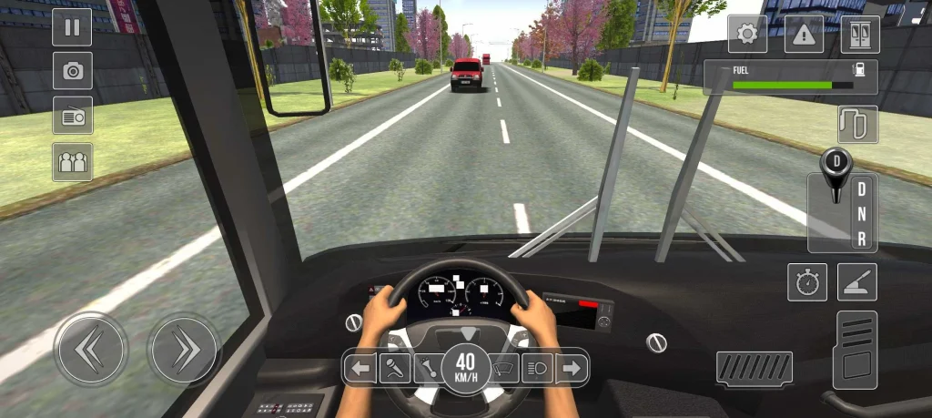 Real Bus Driving Journey Bus Parking Mode