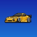 Pixel Car Racer Crates MOD APK (Pro Unlocked)