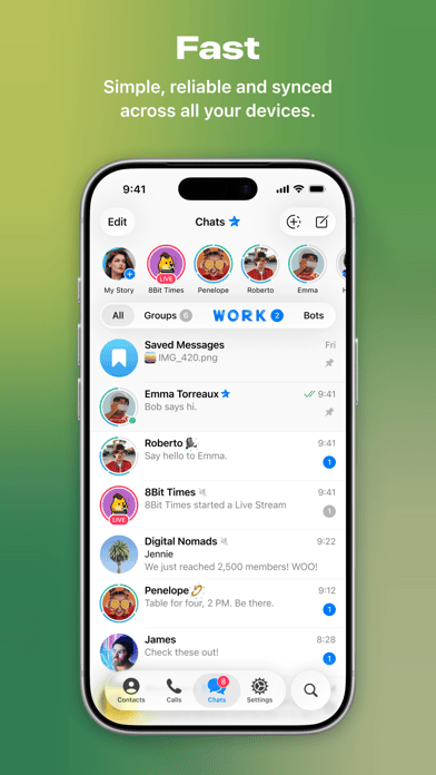 Telegram Premium Pro MOD APK v12.9.3 Main Screenshot