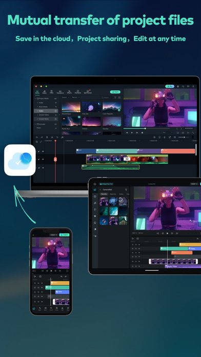 Filmora Pro MOD APK v26.45 Screenshot 2