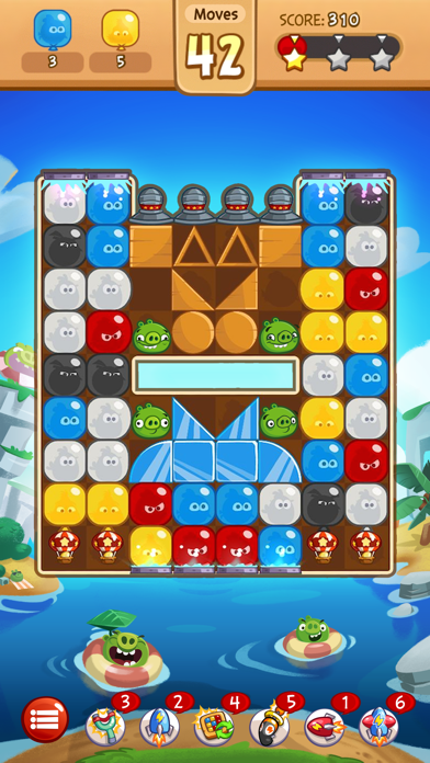 Angry Birds Blast MOD APK (Unlimited Lives, Boosters & Coins) 2026 Main Screenshot