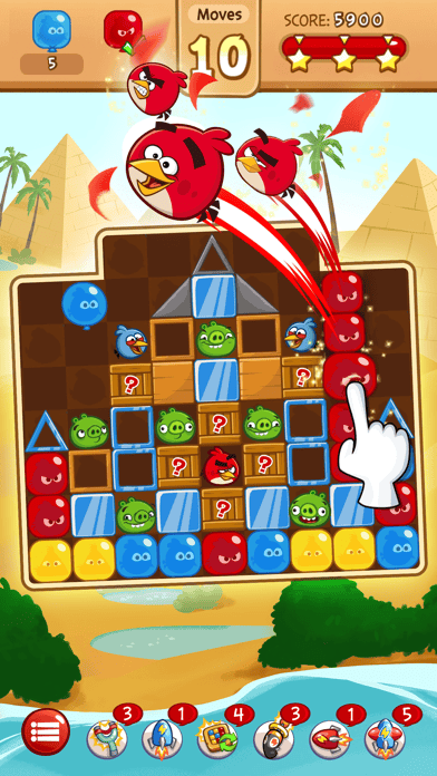 Angry Birds Blast MOD APK (Unlimited Lives, Boosters & Coins) 2026 Screenshot 2