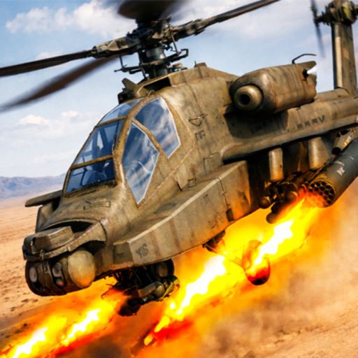 Desert Helicopter Strike 3D Ammo MOD APK (Pro Unlocked)